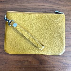 yellow thirty-one wristlet!!